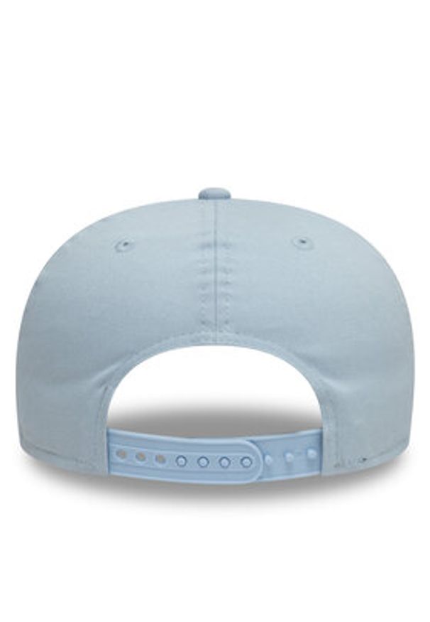 New Era Czapka z daszkiem Chicago Bulls Metallic 9FIFTY 60595209 Błękitny. Kolor: niebieski. Materiał: materiał, bawełna
