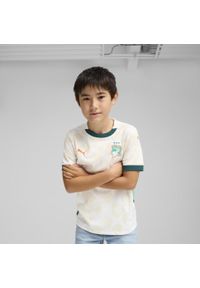 Puma - Młodzieżowa koszulka wyjazdowa Wybrzeża Kości Słoniowej 2025 PUMA. Kolor: zielony, biały, wielokolorowy. Sport: piłka nożna #2