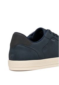 Geox Sneakersy U Serifos U65LSG 0EK22 C4021 Granatowy. Kolor: niebieski. Materiał: skóra #4