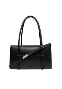 Calvin Klein Torebka Ck Linn Shoulder Bag K60K613111 Czarny. Kolor: czarny. Materiał: skórzane #5