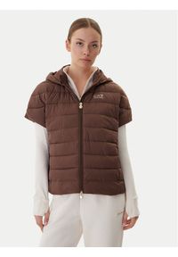 EA7 Emporio Armani Bezrękawnik 7W000477 AF12476 U6063 Brązowy Regular Fit. Kolor: brązowy. Materiał: syntetyk. Długość rękawa: bez rękawów #1