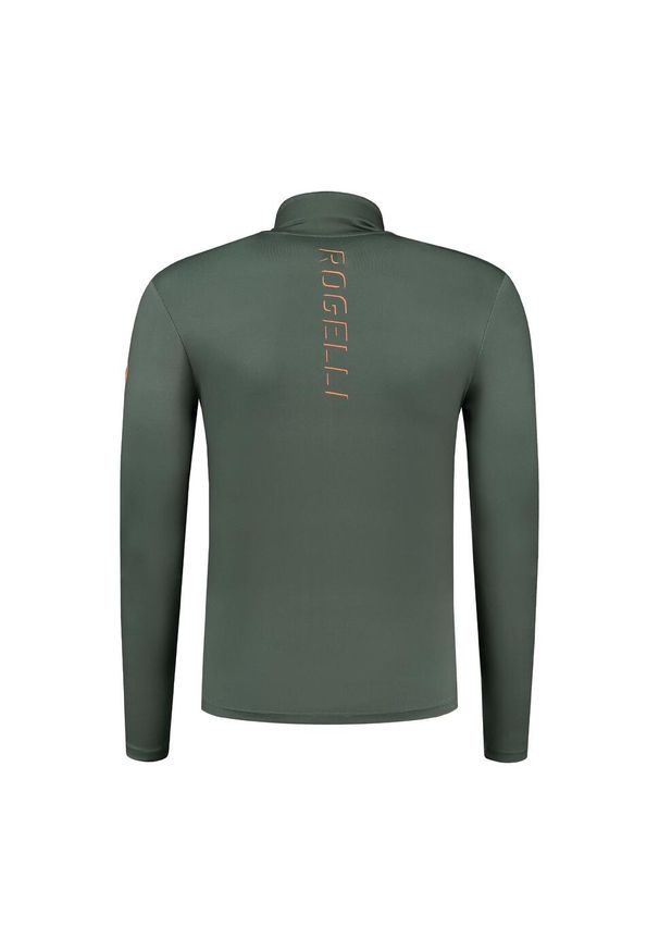 ROGELLI - Bluza do biegania męska Rogelli Jake. Kolor: zielony, wielokolorowy, pomarańczowy