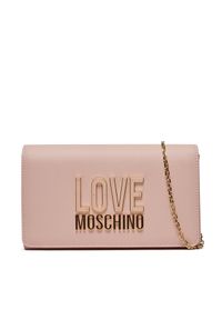 Love Moschino - Torebka LOVE MOSCHINO. Kolor: różowy