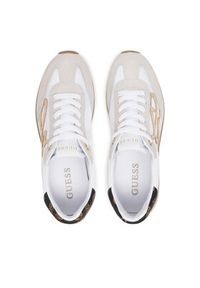 Guess Sneakersy FLPSKR SUE12 Biały. Kolor: biały. Materiał: skóra