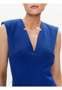 Morgan Sukienka koktajlowa 241-RWITE Niebieski Regular Fit. Kolor: niebieski. Materiał: syntetyk. Styl: wizytowy