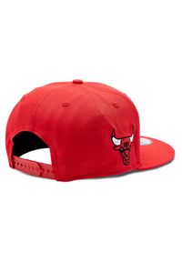 New Era Czapka z daszkiem 9Fifty Chicago Bulls Script Team 60285205 Czerwony. Kolor: czerwony. Materiał: materiał, bawełna