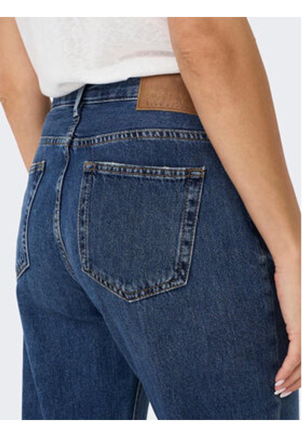 only - ONLY Jeansy Jaci 15296923 Niebieski Straight Fit. Kolor: niebieski