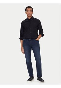 BOSS Koszula H-Roan 50544917 Czarny Slim Fit. Kolor: czarny. Materiał: bawełna #5