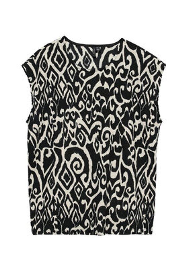 Vero Moda Bluzka Friga 10340830 Czarny Regular Fit. Kolor: czarny. Materiał: syntetyk