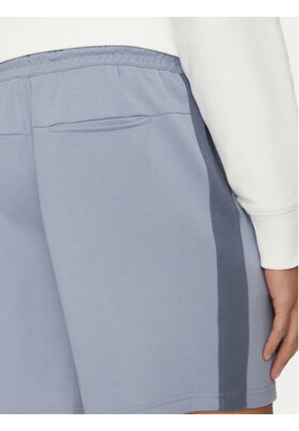 Calvin Klein Jeans Szorty sportowe J30J327246 Niebieski Relaxed Fit. Kolor: niebieski. Materiał: bawełna. Styl: sportowy