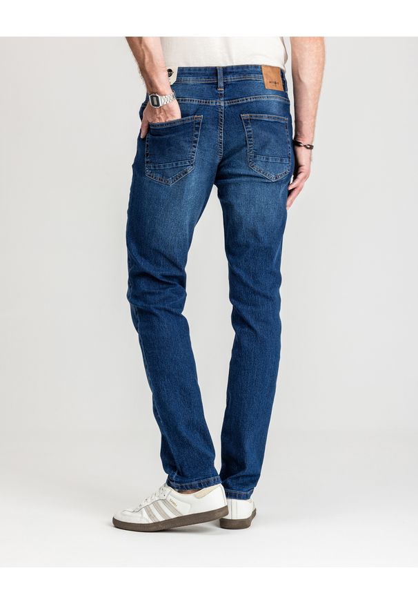 MARCUS - Męskie Spodnie Jeansowe Marcus Sebb 2216 Blue ink. 14-200303