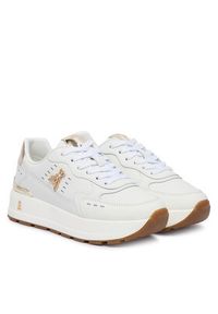 Patrizia Pepe Sneakersy PPJ366.27 Biały. Kolor: biały. Materiał: skóra #2