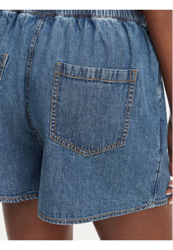Tommy Jeans Szorty jeansowe DW0DW22270 Niebieski Loose Fit. Kolor: niebieski. Materiał: bawełna