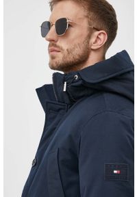 TOMMY HILFIGER - Tommy Hilfiger kurtka puchowa męska kolor granatowy zimowa. Kolor: niebieski. Materiał: puch. Sezon: zima #4