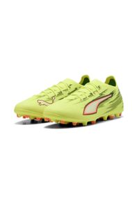 Puma - Buty piłkarskie unisex ULTRA 6 PRO MG PUMA. Kolor: czerwony, żółty, wielokolorowy, czarny. Szerokość cholewki: normalna. Sport: piłka nożna #1