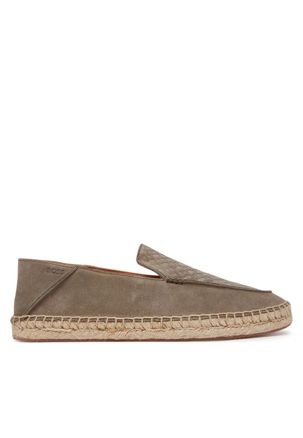 Espadryle BOSS. Kolor: brązowy