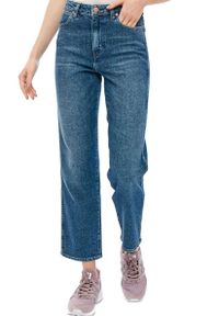 Wrangler - WRANGLER RETRO-STRAIGHT DAMSKIE SPODNIE JEANSOWE JEANSY DŻINSY YUCCA VALLEY W238TN21X 112127882. Styl: retro #1