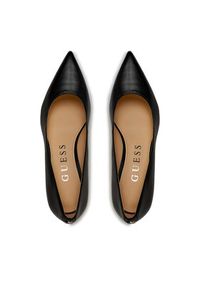 Guess Czółenka Bravo4 FLPBV4 LEA08 Czarny. Kolor: czarny. Materiał: skóra. Obcas: na szpilce #5