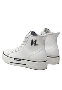 Karl Lagerfeld - KARL LAGERFELD Trampki KL50450 Biały. Kolor: biały