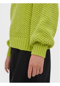 Vero Moda Sweter Vertie 10271197 Zielony Relaxed Fit. Kolor: zielony. Materiał: syntetyk