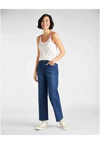 Lee - LEE WIDE LEG DAMSKIE SPODNIE JEANSOWE JEANSY L30SLTHF #4