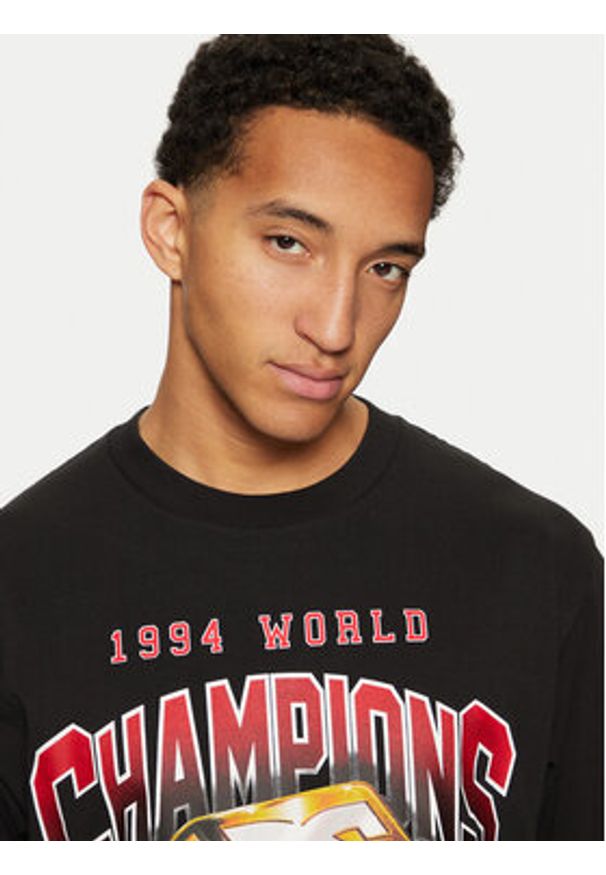 DC Shoes T-Shirt Champion Ring ADYZT05430 Czarny Standard Fit. Kolor: czarny. Materiał: bawełna