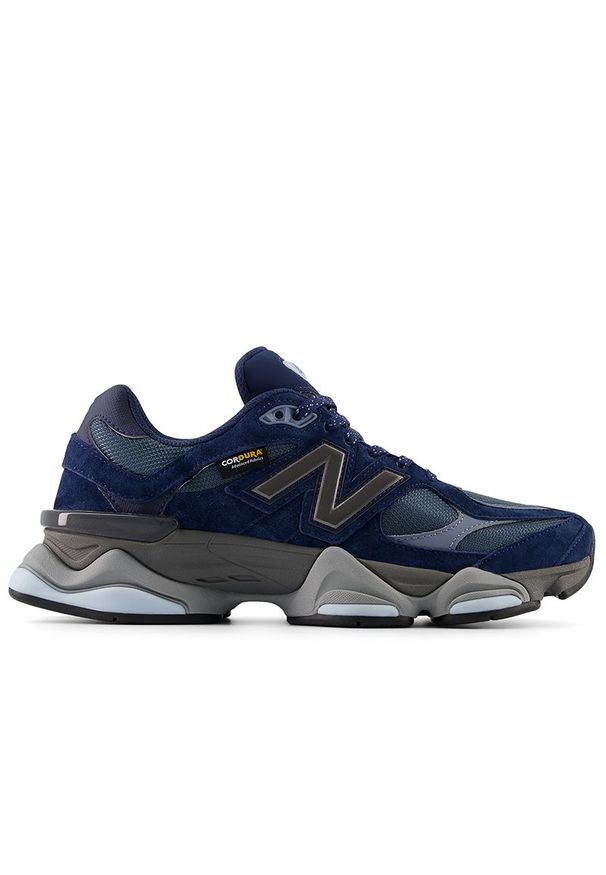 Buty unisex New Balance U906023D - granatowe. Okazja: na co dzień. Kolor: niebieski. Materiał: tkanina, syntetyk, materiał, skóra, guma. Szerokość cholewki: normalna. Sport: turystyka piesza