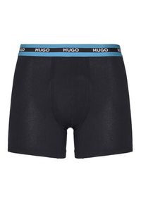 Hugo - HUGO Komplet 3 par bokserek 50534694 Kolorowy. Materiał: bawełna. Wzór: kolorowy #8