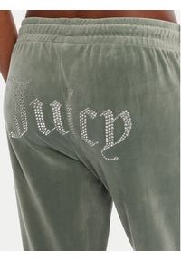 Juicy Couture Spodnie dresowe Tina JCAPW045 Zielony Regular Fit. Kolor: zielony. Materiał: syntetyk #5