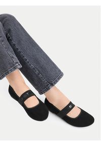 G-Star RAW - G-Star Raw Baleriny CEO-WS5038-02 Czarny. Kolor: czarny. Materiał: zamsz, skóra #5