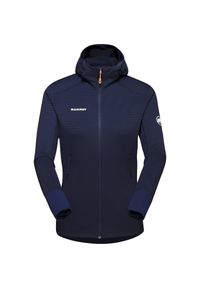 Bluza trekkingowa damska Mammut Taiss Light ML Hooded Jacket. Kolor: niebieski