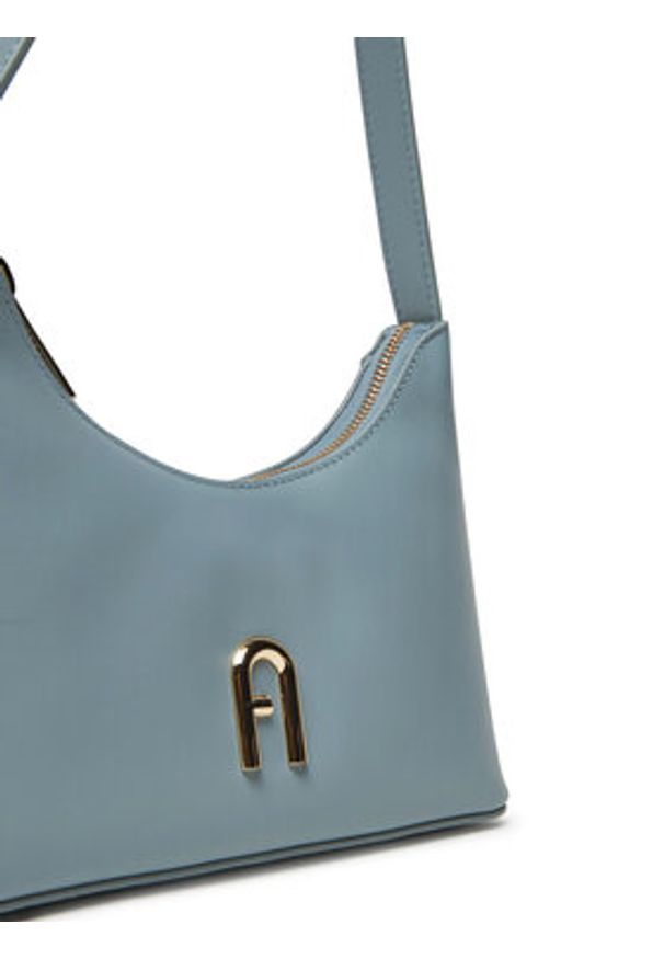 Furla Torebka Diamante Mini WB00863 AX0733 BG 3963S Błękitny. Kolor: niebieski. Materiał: skórzane