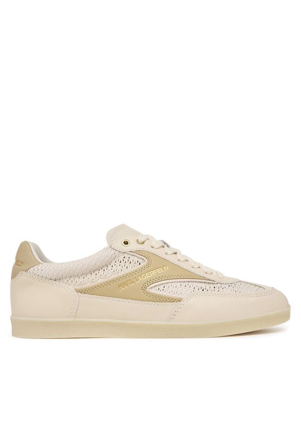 Karl Lagerfeld - Sneakersy KARL LAGERFELD. Kolor: beżowy