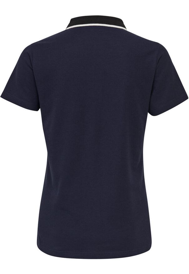 Hummel - Koszulka polo damska hml Move Polo Woman. Typ kołnierza: polo. Kolor: niebieski