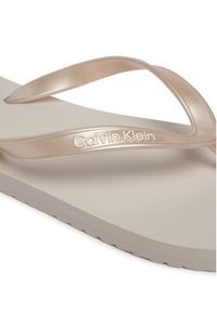 Calvin Klein Japonki Arwa HW0HW02956 Srebrny. Kolor: srebrny. Materiał: syntetyk #2