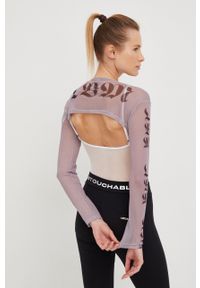 LABELLAMAFIA - LaBellaMafia body damskie kolor biały. Kolor: biały. Materiał: dzianina #5