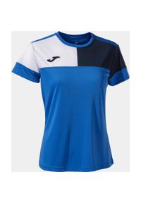 Damska koszulka Joma z krótkim rękawem Royal-Navy XS. Kolor: wielokolorowy, niebieski, czarny. Długość rękawa: krótki rękaw. Długość: krótkie. Sport: piłka nożna #1