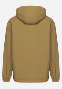 Born2be - Jasnozielona Kurtka Wiatrówka Pikowana z Ociepleniem i Odpinanym Kapturem Bralinae. Okazja: na co dzień. Kolor: zielony. Materiał: tkanina. Styl: klasyczny, casual