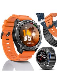 Smartwatch JG Smart Sportowy Smartwatch Męski - Polskie Menu Amoled GPS Kompas Barometr Tętno. Rodzaj zegarka: smartwatch. Styl: sportowy #1
