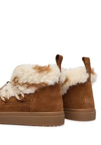 Inuikii Śniegowce Teddy Low 1001.001.0321 Brązowy. Kolor: brązowy. Materiał: skóra, zamsz #3
