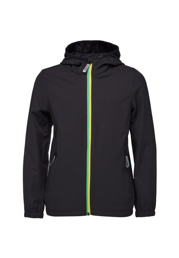 ZOOPLEMENTS - Kurtka dziecięca LOAP Urmili 134-140, czarna. Kolor: żółty, niebieski, czarny, wielokolorowy. Sezon: wiosna