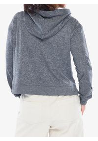 Bluza z kapturem damska Black Diamond Circuit Midlayer Hoody. Typ kołnierza: kaptur. Kolor: szary. Sport: turystyka piesza