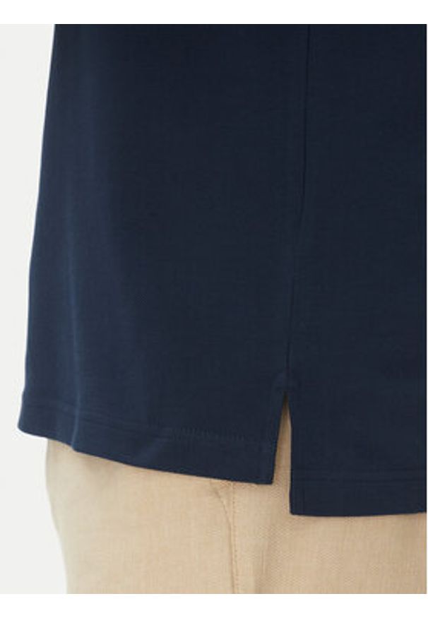 TOMMY HILFIGER - Tommy Hilfiger Polo 1985 MW0MW17770 Granatowy Regular Fit. Typ kołnierza: polo. Kolor: niebieski. Materiał: bawełna