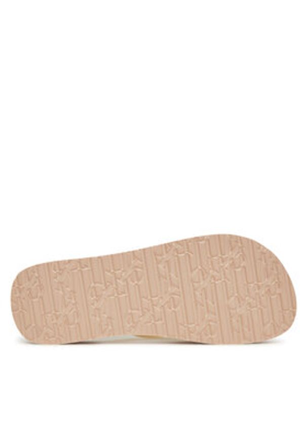 Calvin Klein Jeans Japonki Beach Sandal Flatform Tpu YW0YW01830 Beżowy. Kolor: beżowy