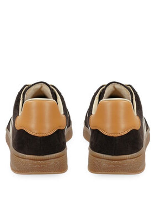 GANT - Gant Sneakersy 32633206 Brązowy. Kolor: brązowy. Materiał: skóra, zamsz
