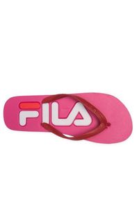 Japonki damskie Fila Troy Slipper Wmn. Kolor: różowy. Materiał: syntetyk, materiał