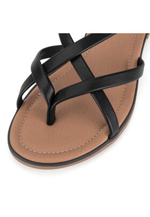 Jenny - JENNY Sandały DEMI WS250723-4 Czarny. Kolor: czarny. Materiał: syntetyk