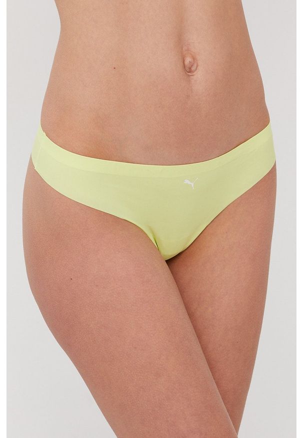 Puma - Stringi (2-pack). Kolor: żółty