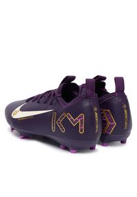 Nike Buty do piłki nożnej Jr Zoom Vapor 16 Acad Km Fg/Mg FQ8394-500 Fioletowy. Kolor: fioletowy. Materiał: skóra. Model: Nike Zoom