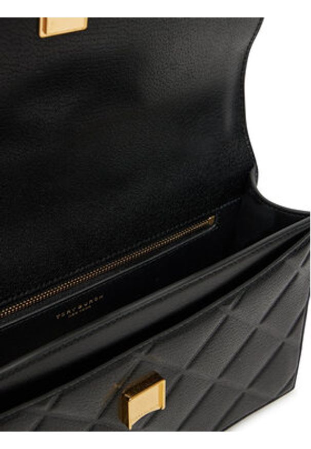 Tory Burch Torebka 164799 Czarny. Kolor: czarny. Materiał: skórzane